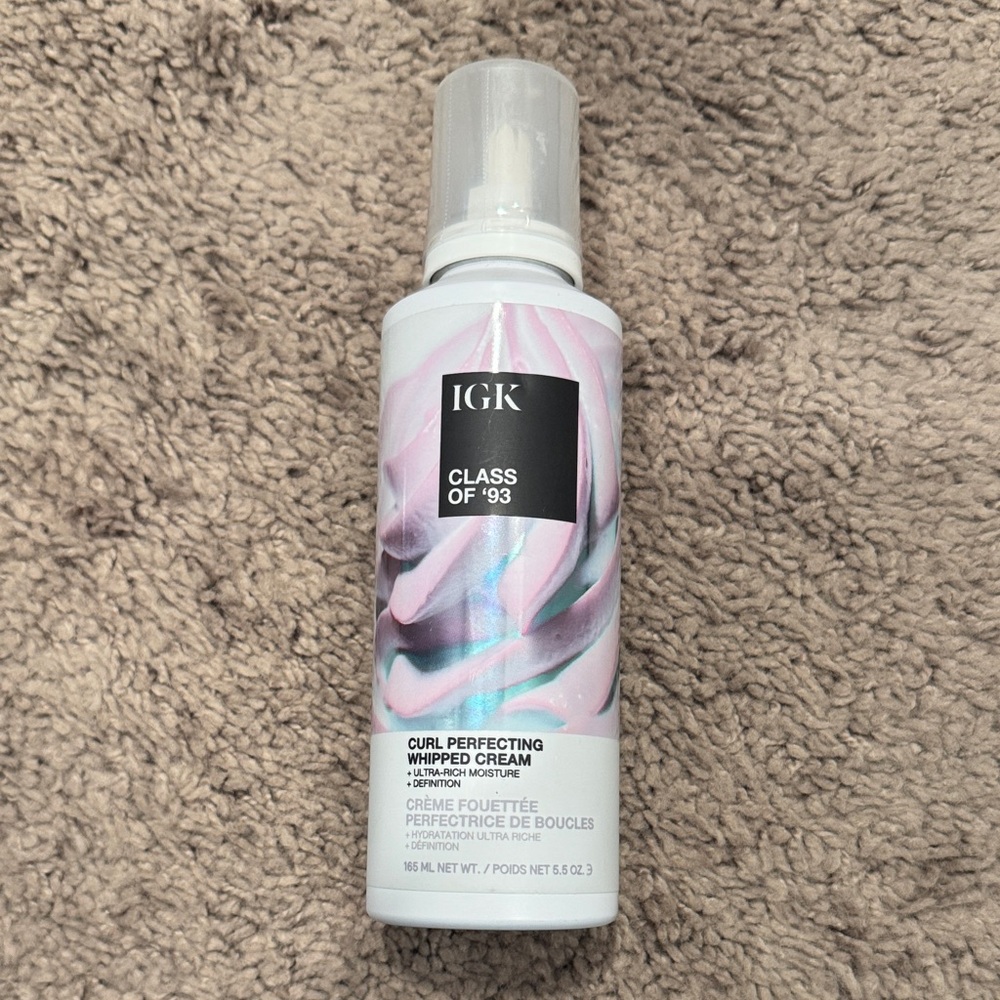 IGK Class of '93 Curl Perfecting Whipped Cream - White
